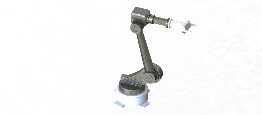 6. Parallel arm gripping robot mechanism